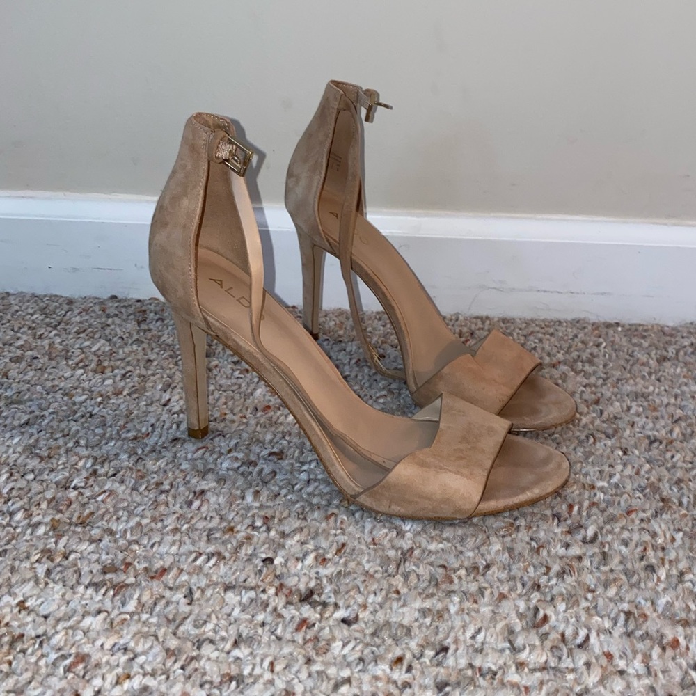 ✨ PRICE DROP ✨ Aldo Nude Heels - Picture 1 of 6